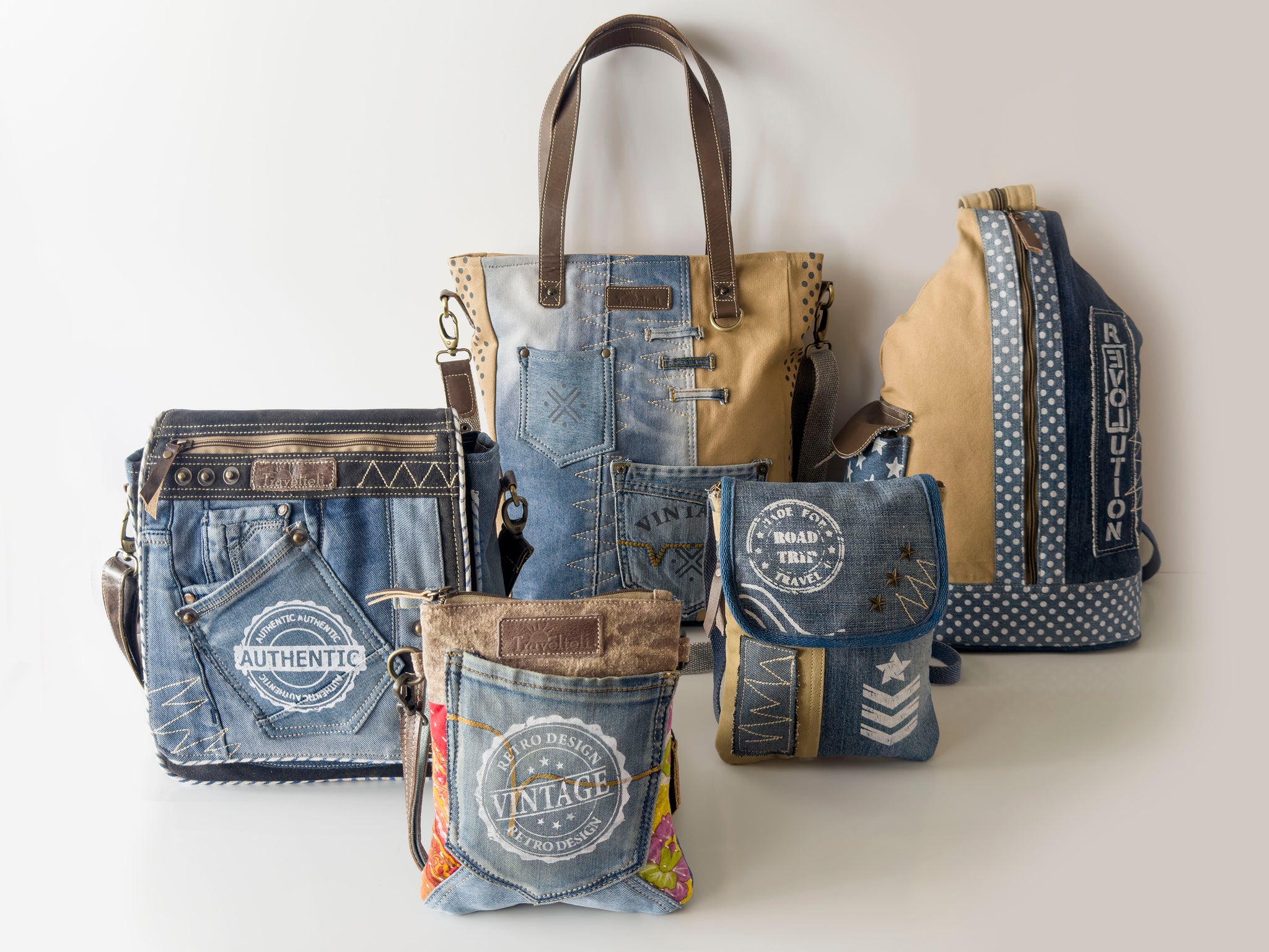 Denim Bags Collection | Travelteli