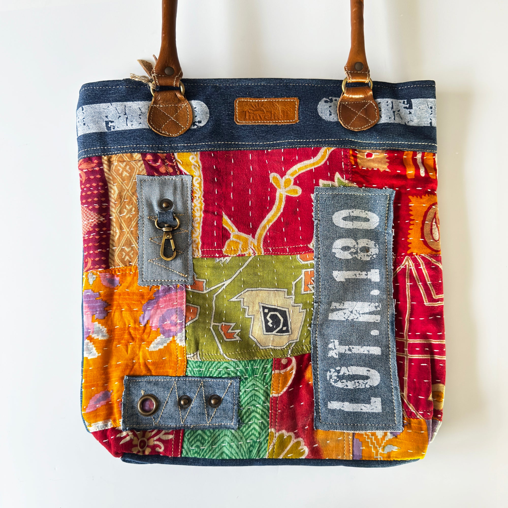 Marigold Bohemian Shoulder Tote Bag