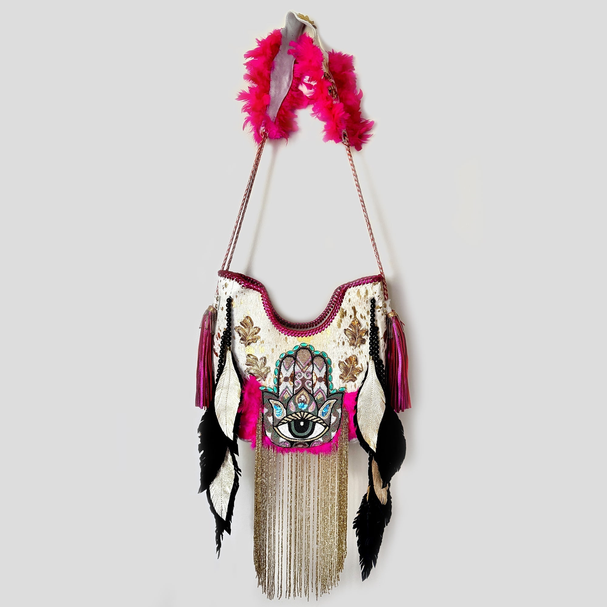 Coralle Lucia Eccentric Visionary Fringe Bag