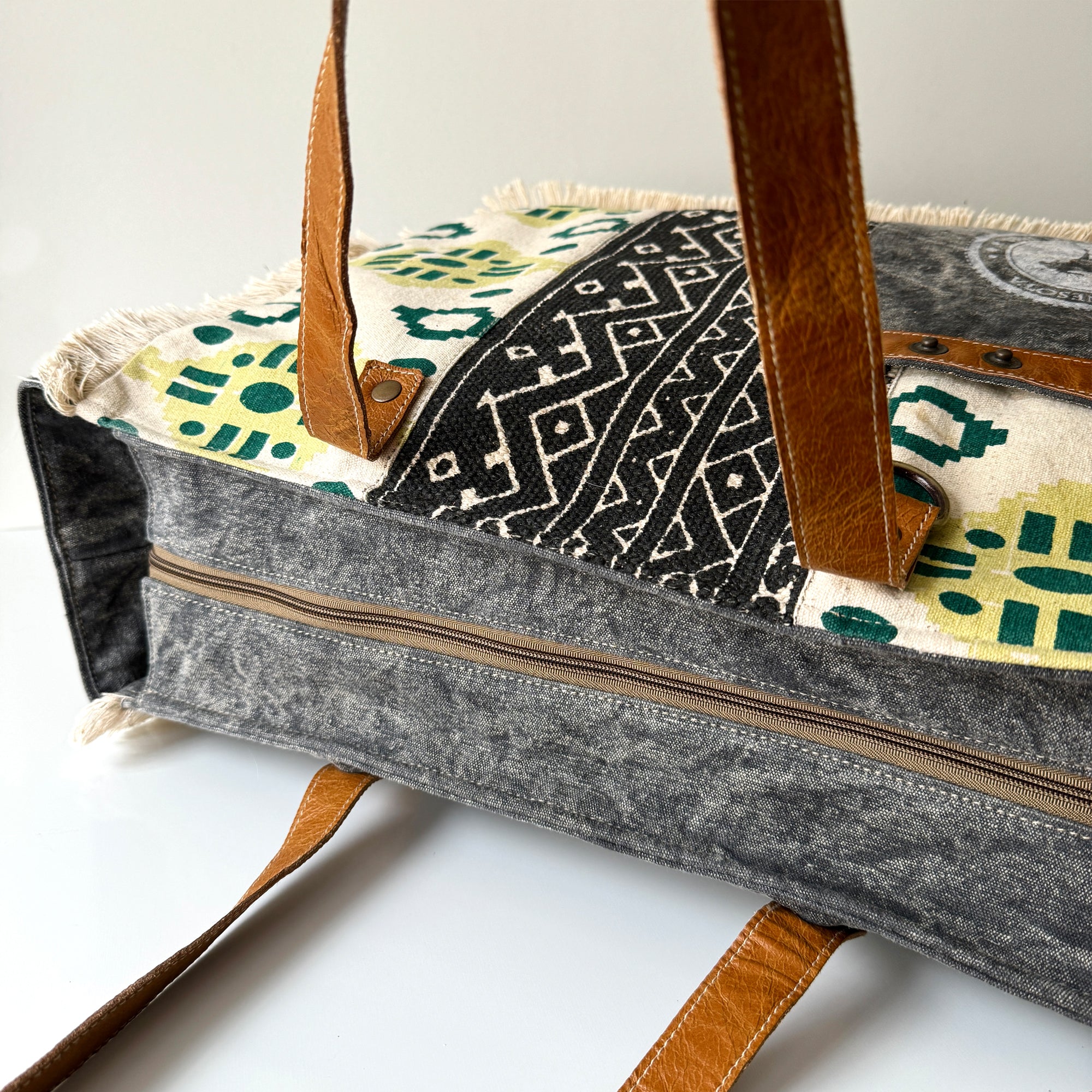 Heritage Tapestry Shoulder Tote Bag
