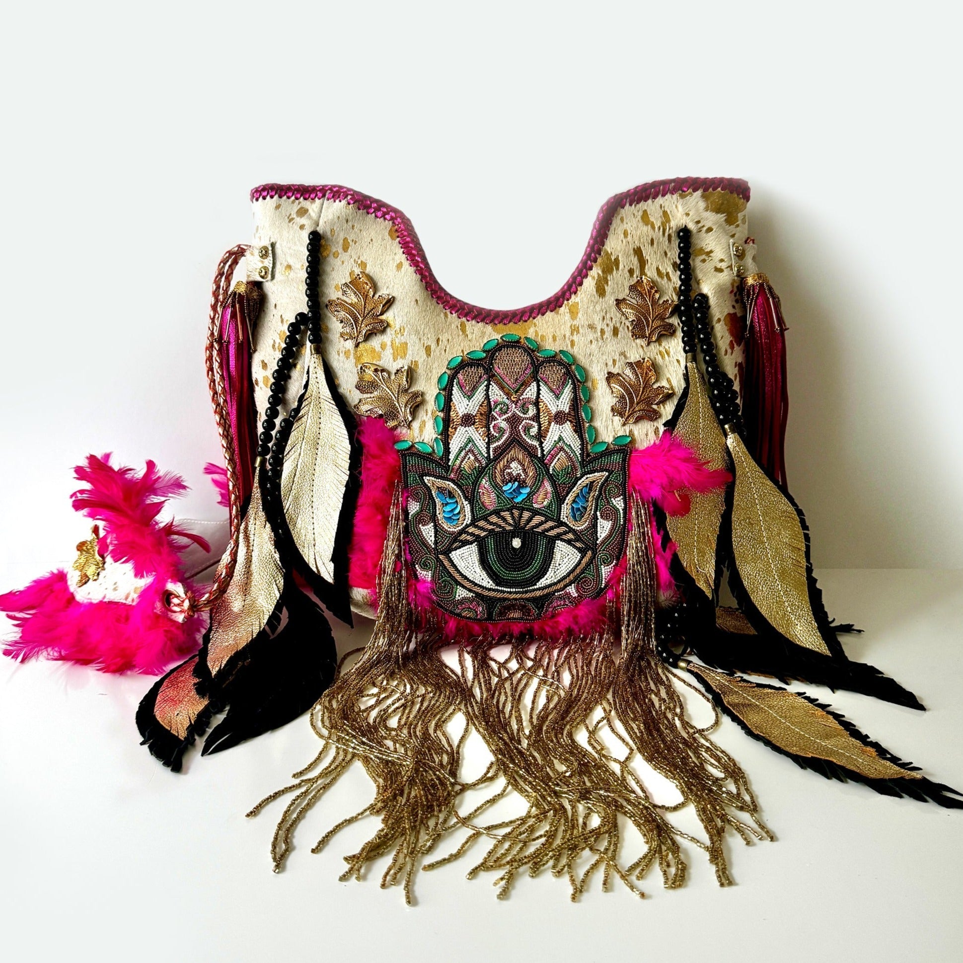 Coralle Lucia Eccentric Visionary Fringe Bag