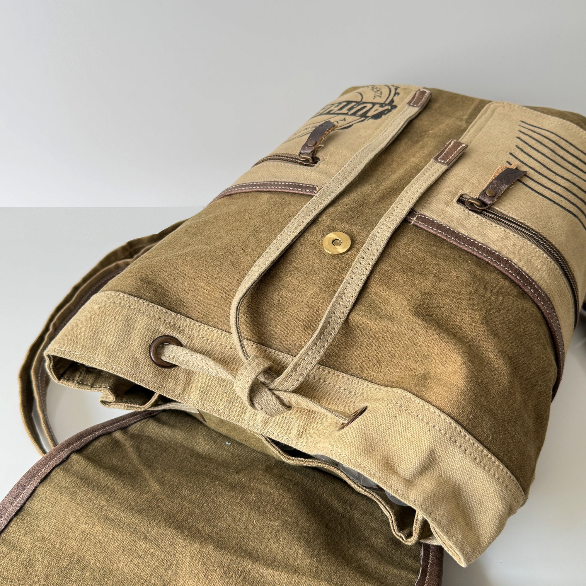 Authentic Explorer Canvas Backpack