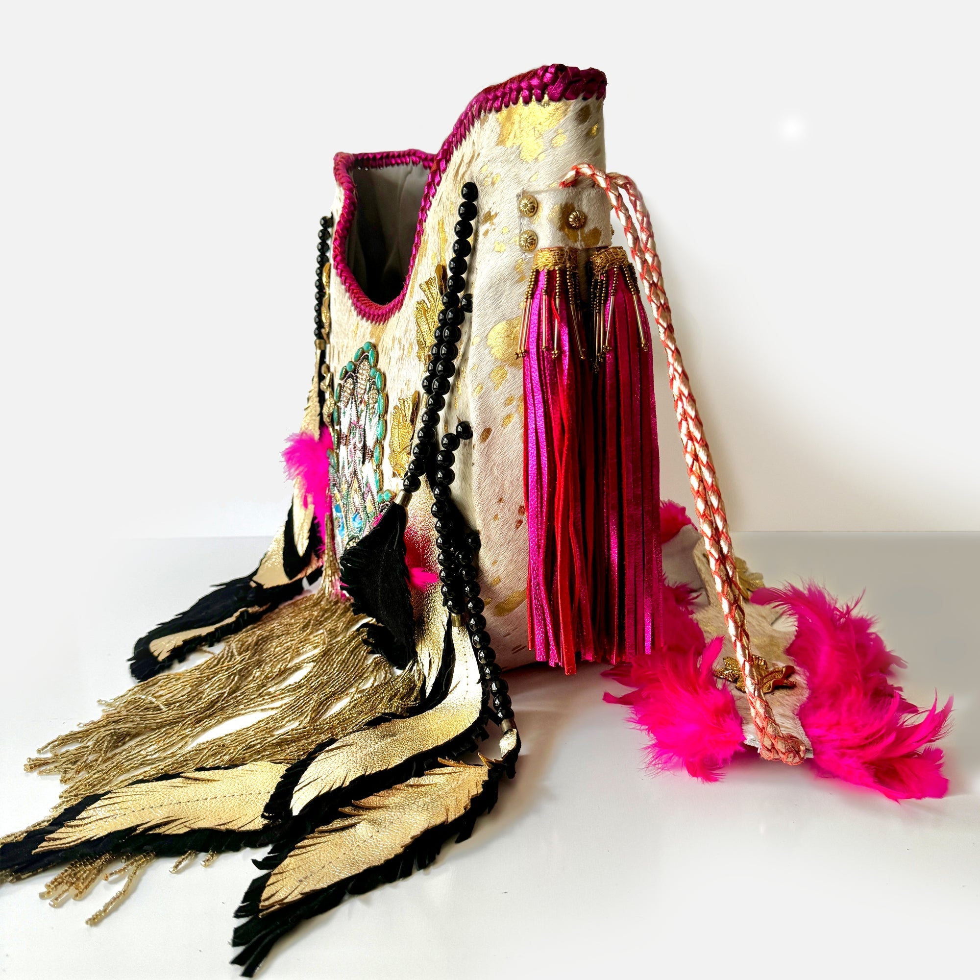 Coralle Lucia Eccentric Visionary Fringe Bag