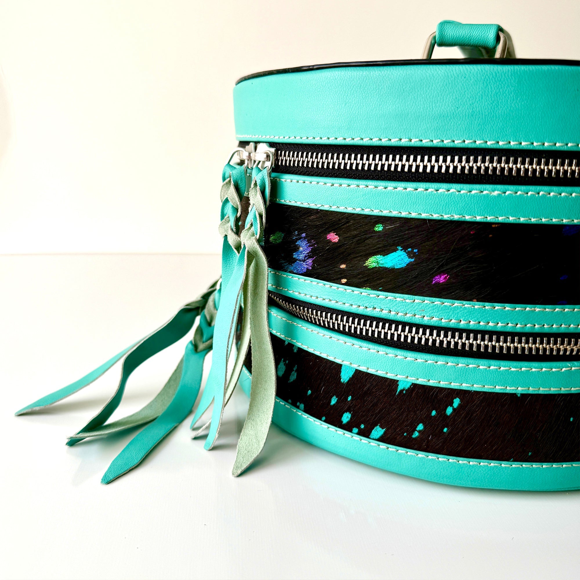 Elegant Turquoise Jewelry Travel Case