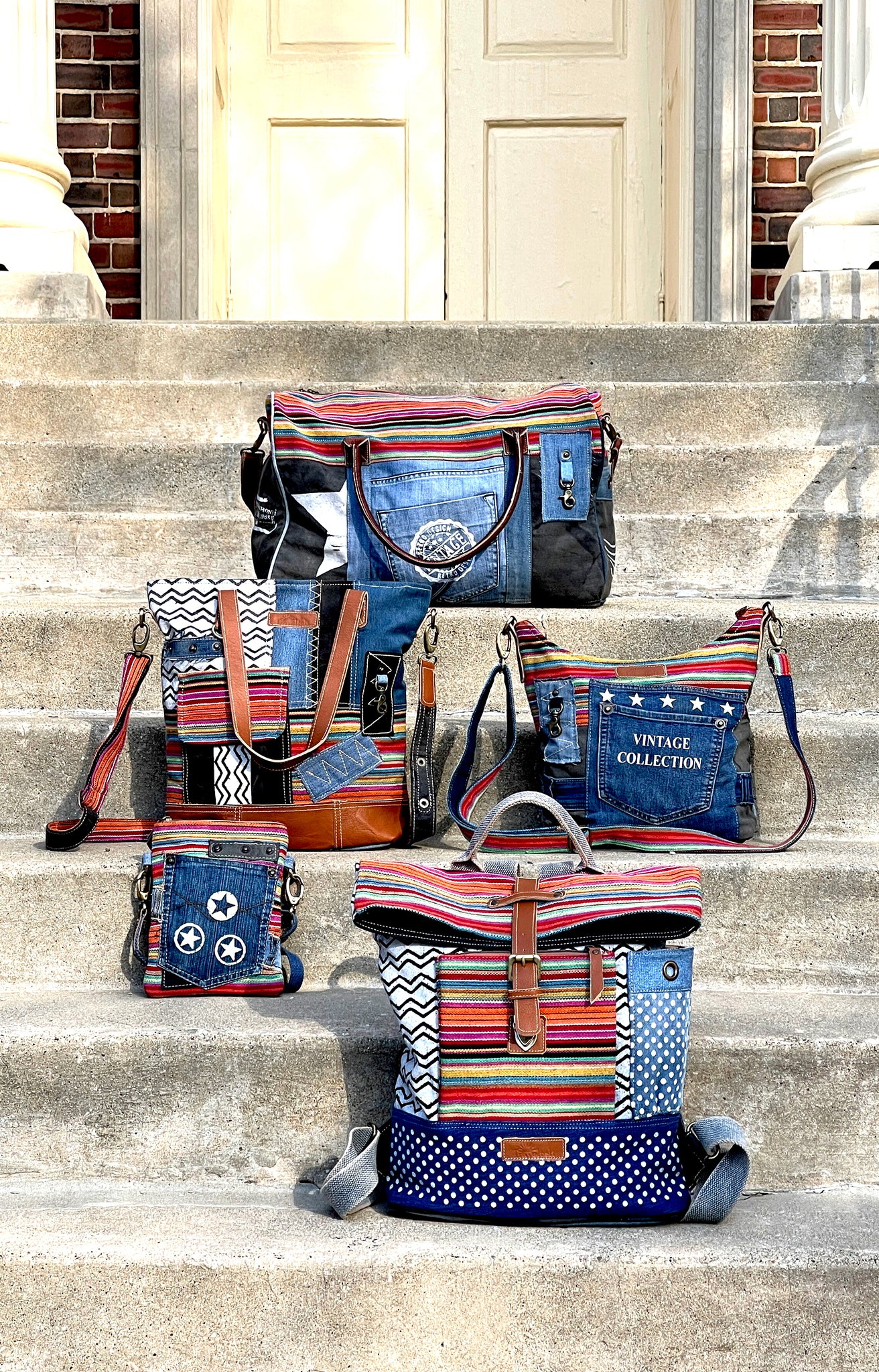 vintage style travel bags