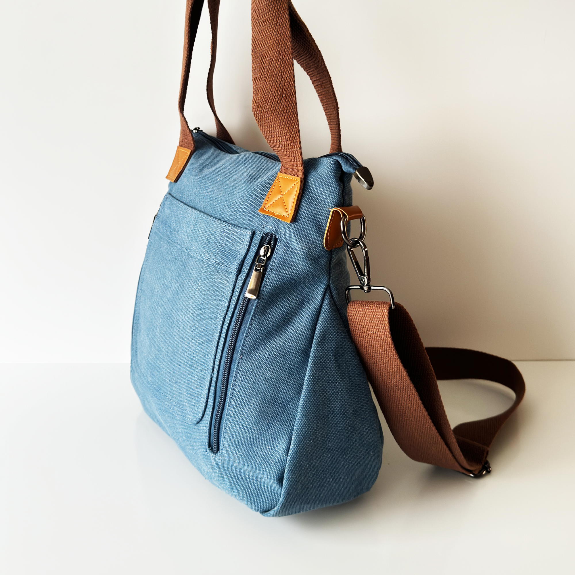 Denim Crossbody Bag