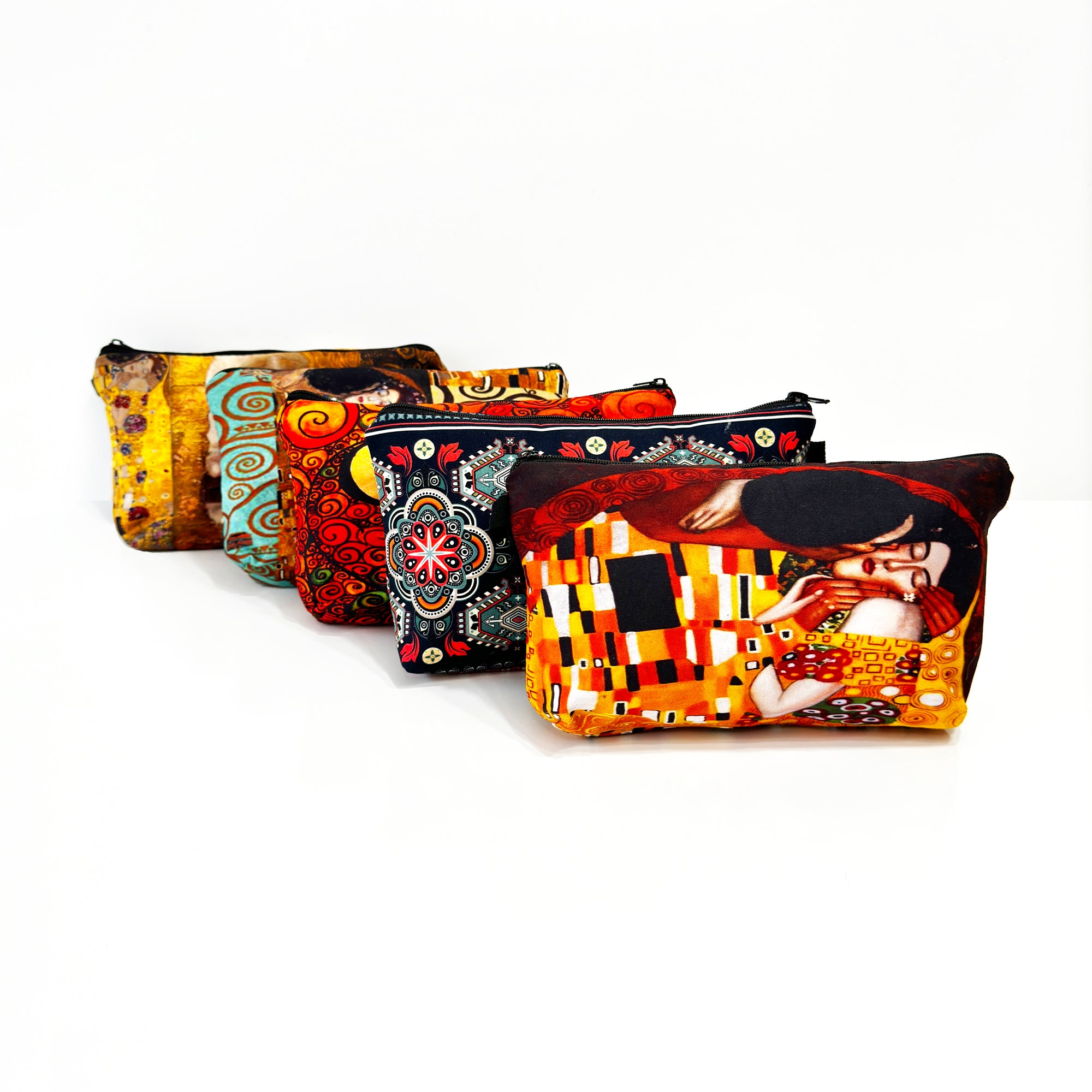 Colorful Bohemian Printed Toiletry Bag