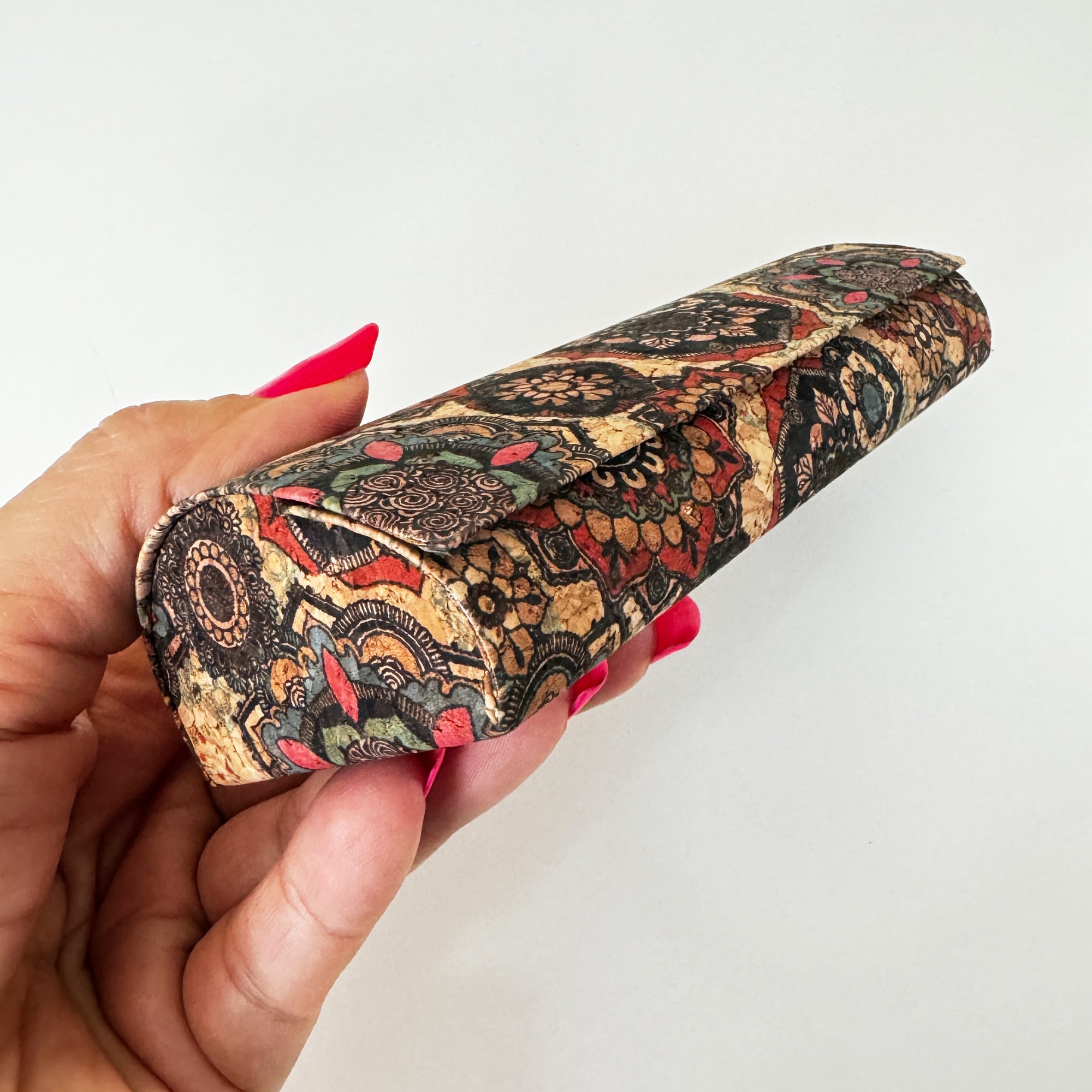 Handcrafted Blossom Eyeglasses Case