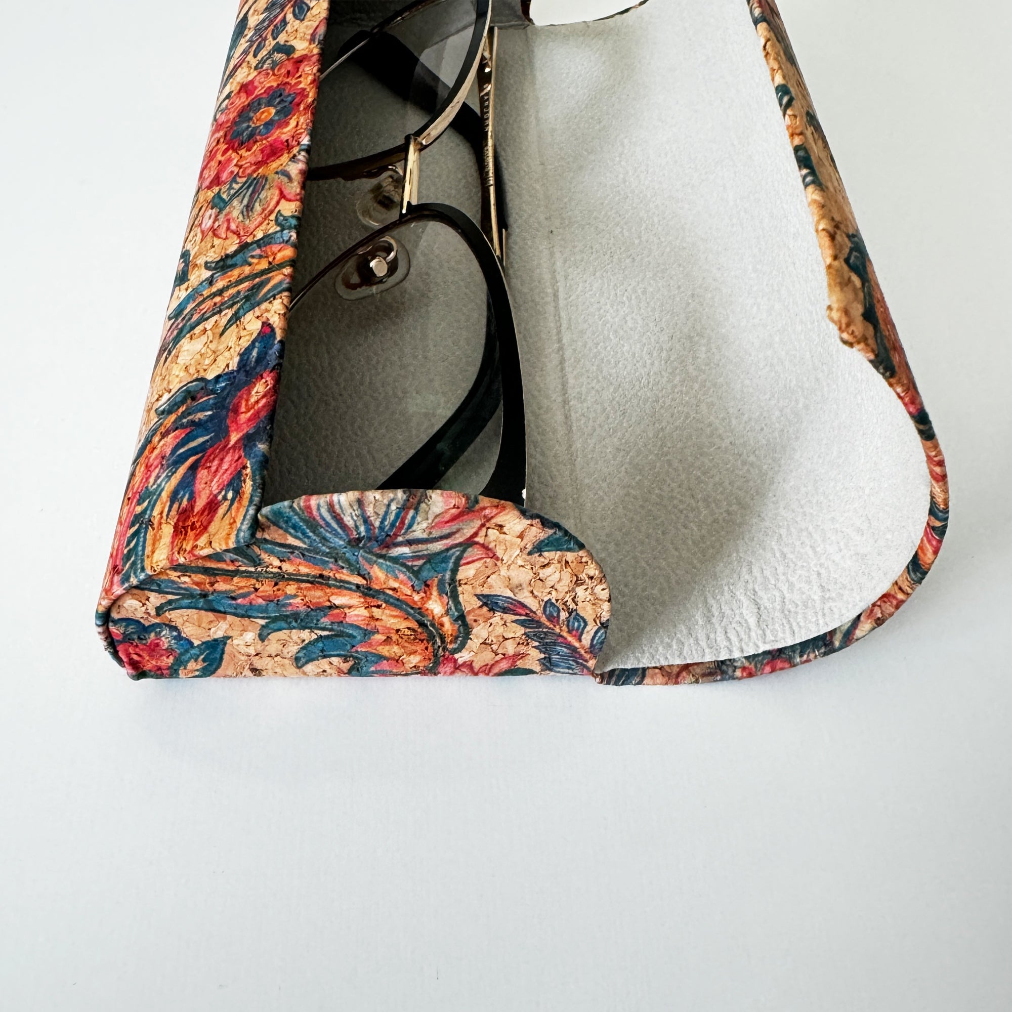 Handcrafted Blossom Eyeglasses Case