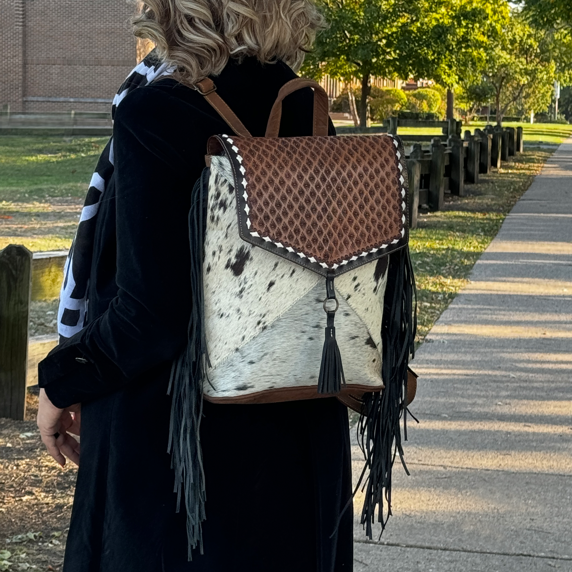 Leather Backpack