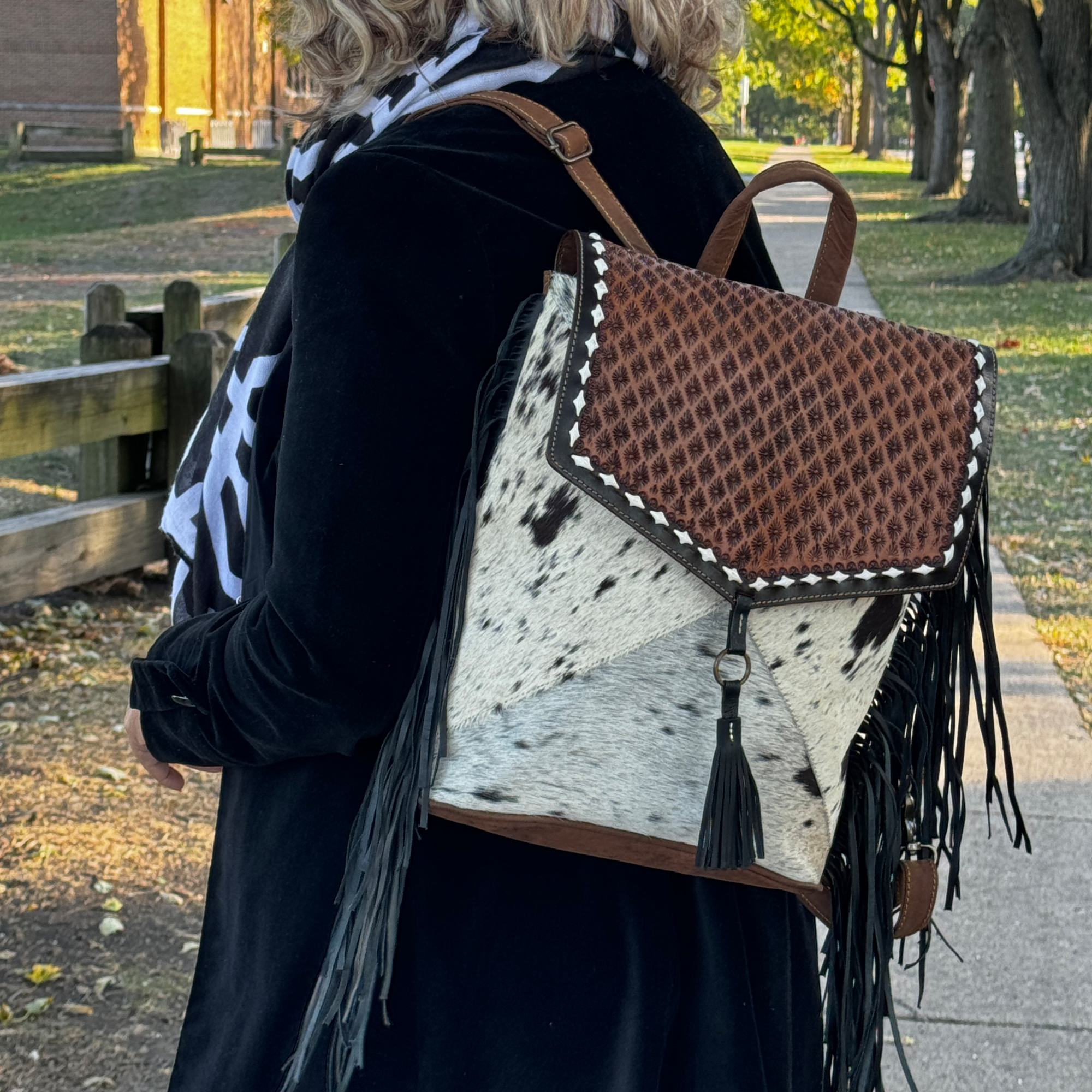 Leather Backpack