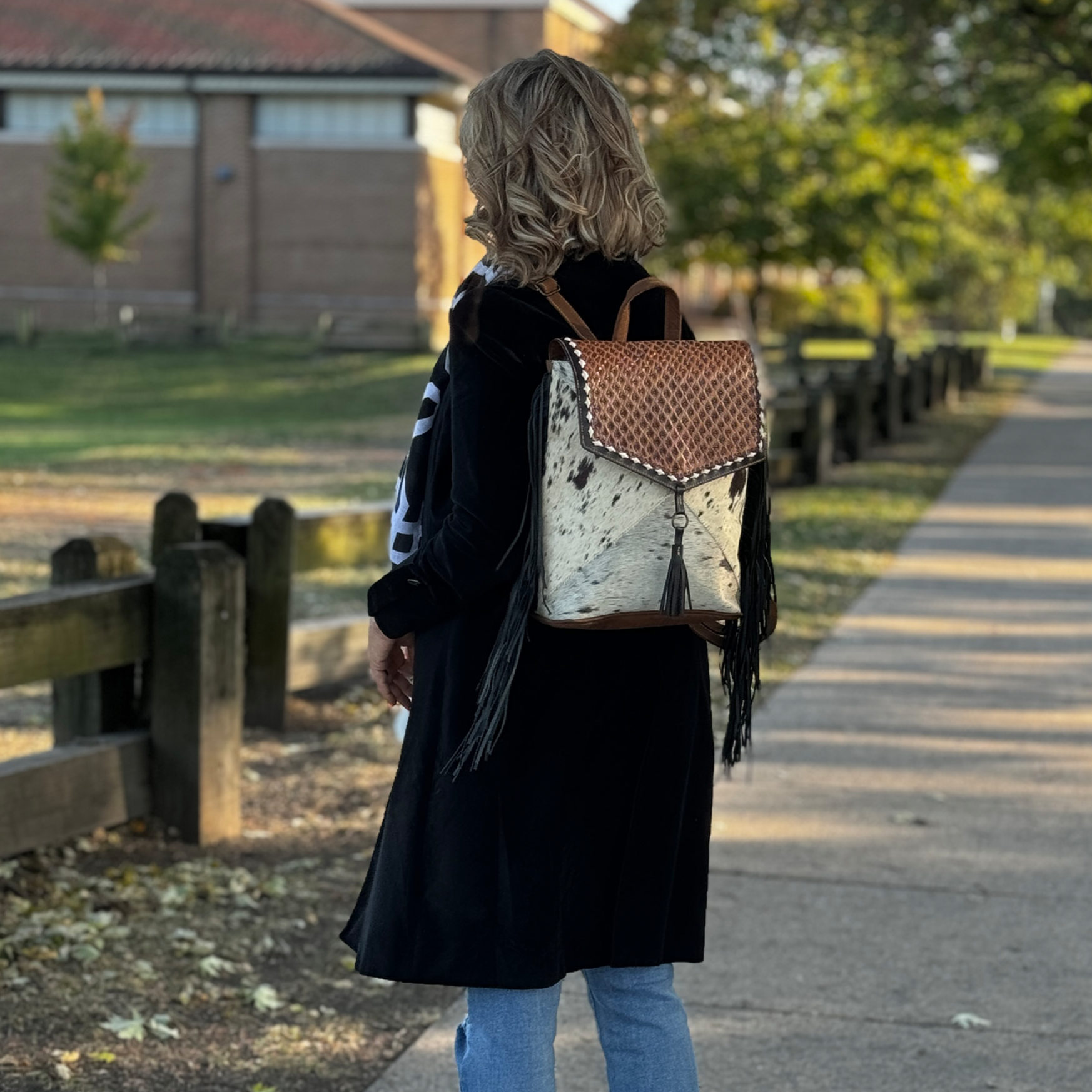 Leather Backpack