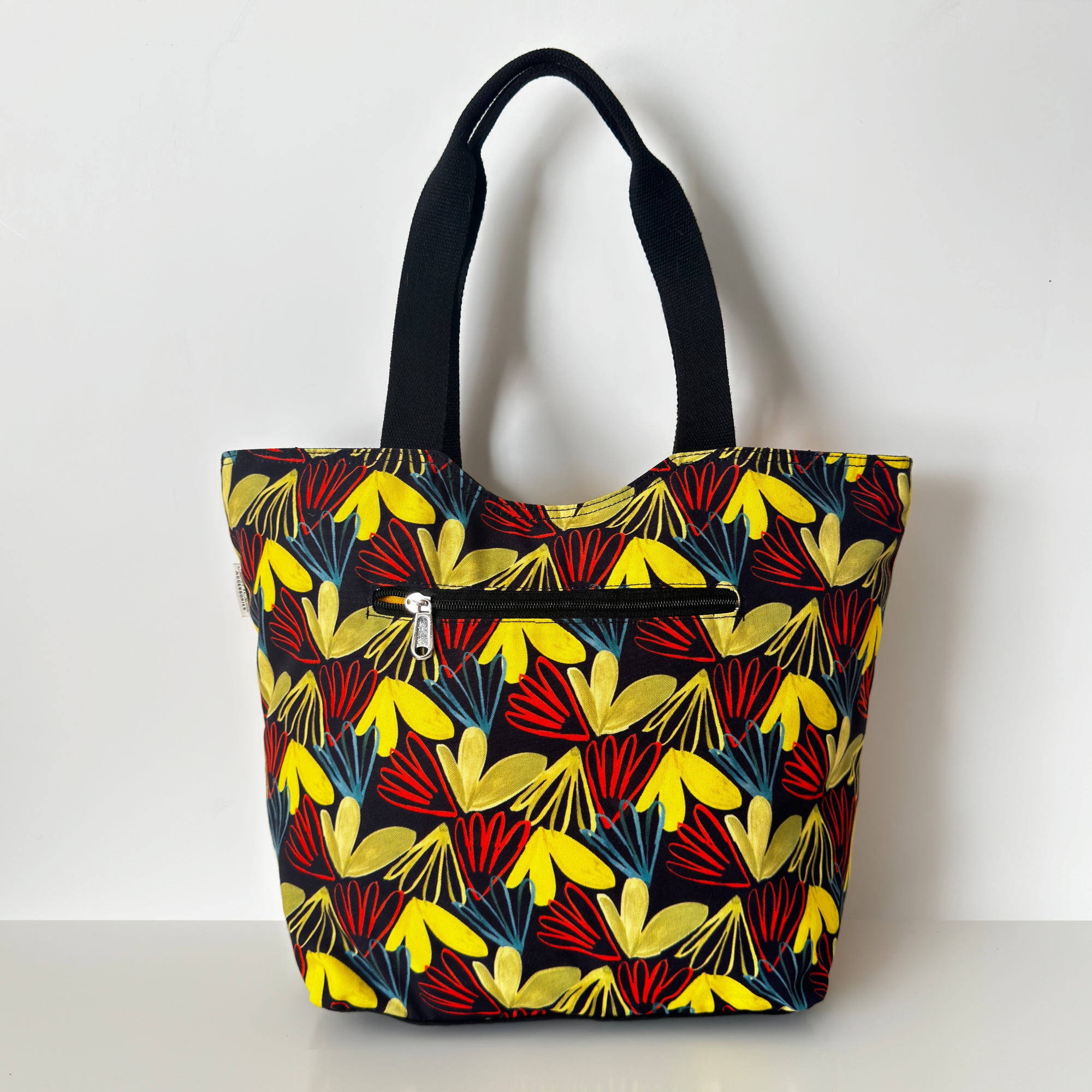 Tropical Parrot Vibrant Canvas Tote