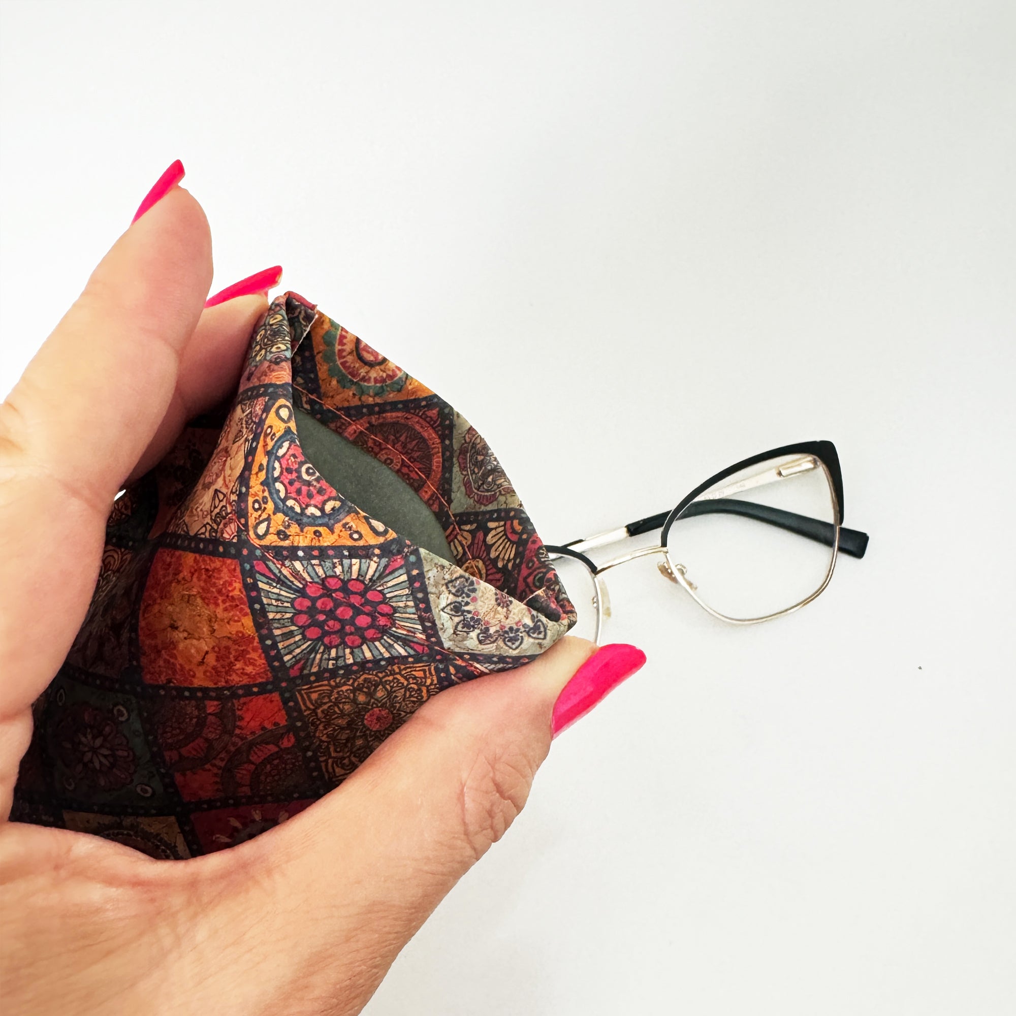 Colorful Soft Protective Eyeglasses Sleeve Case