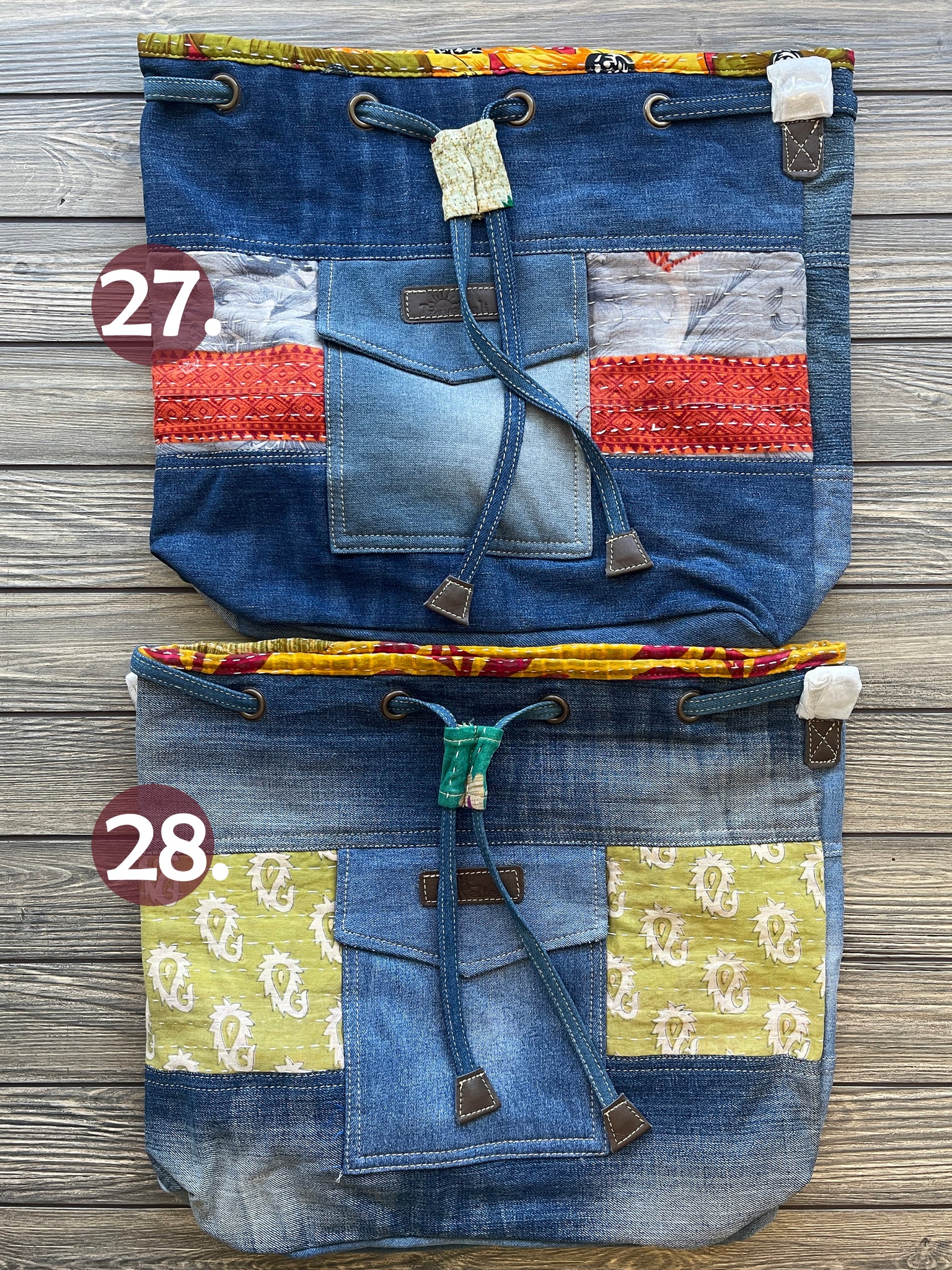 Nifty Fifties Bucket Drawstring Bag