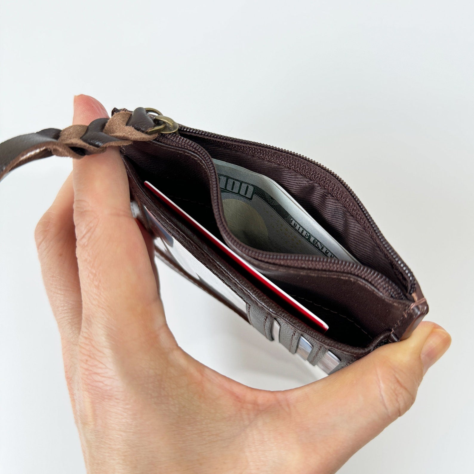 Unisex Luxury Leather Card Holder