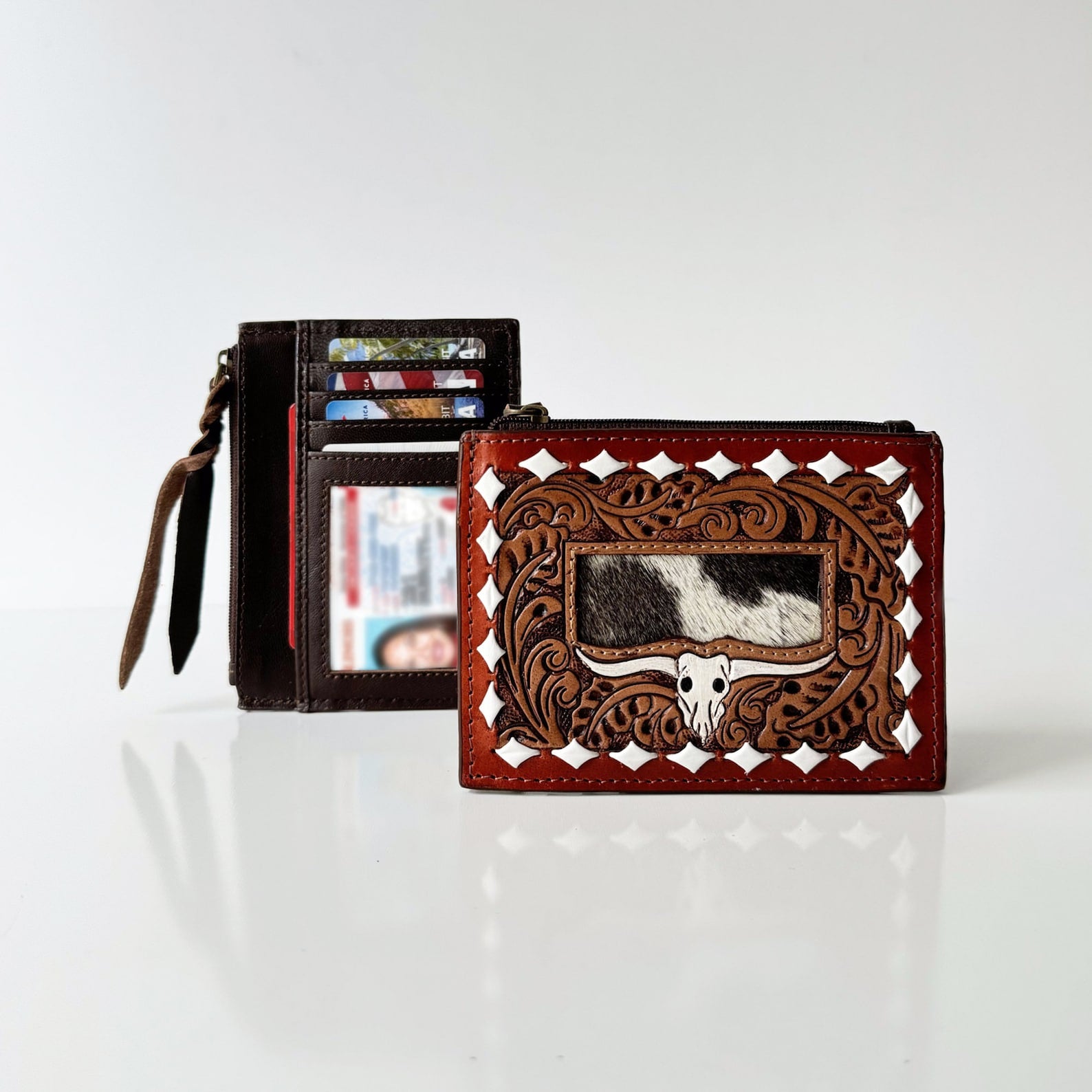 Unisex Luxury Leather Card Holder