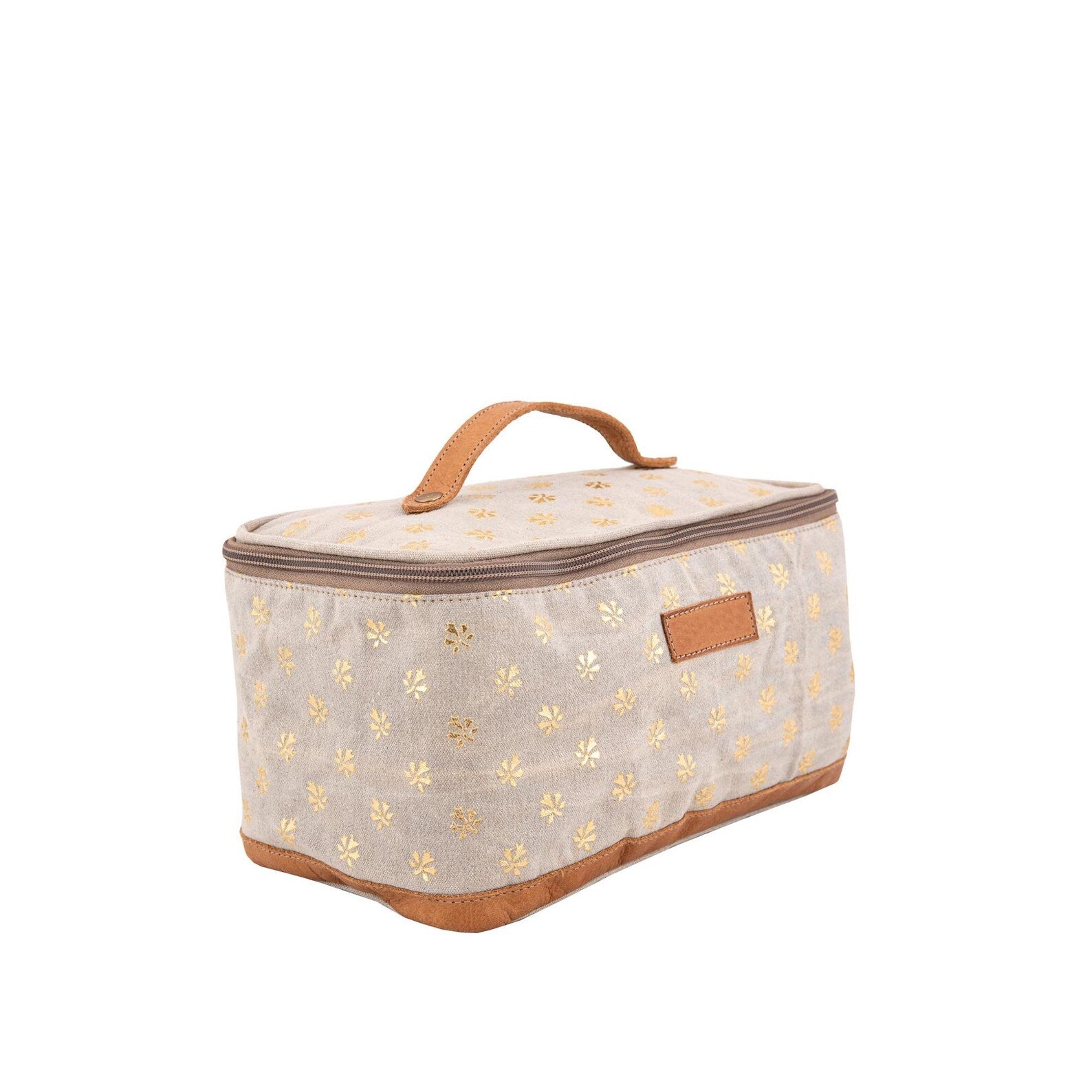 Canvas Toiletry and Cosmetic Bag