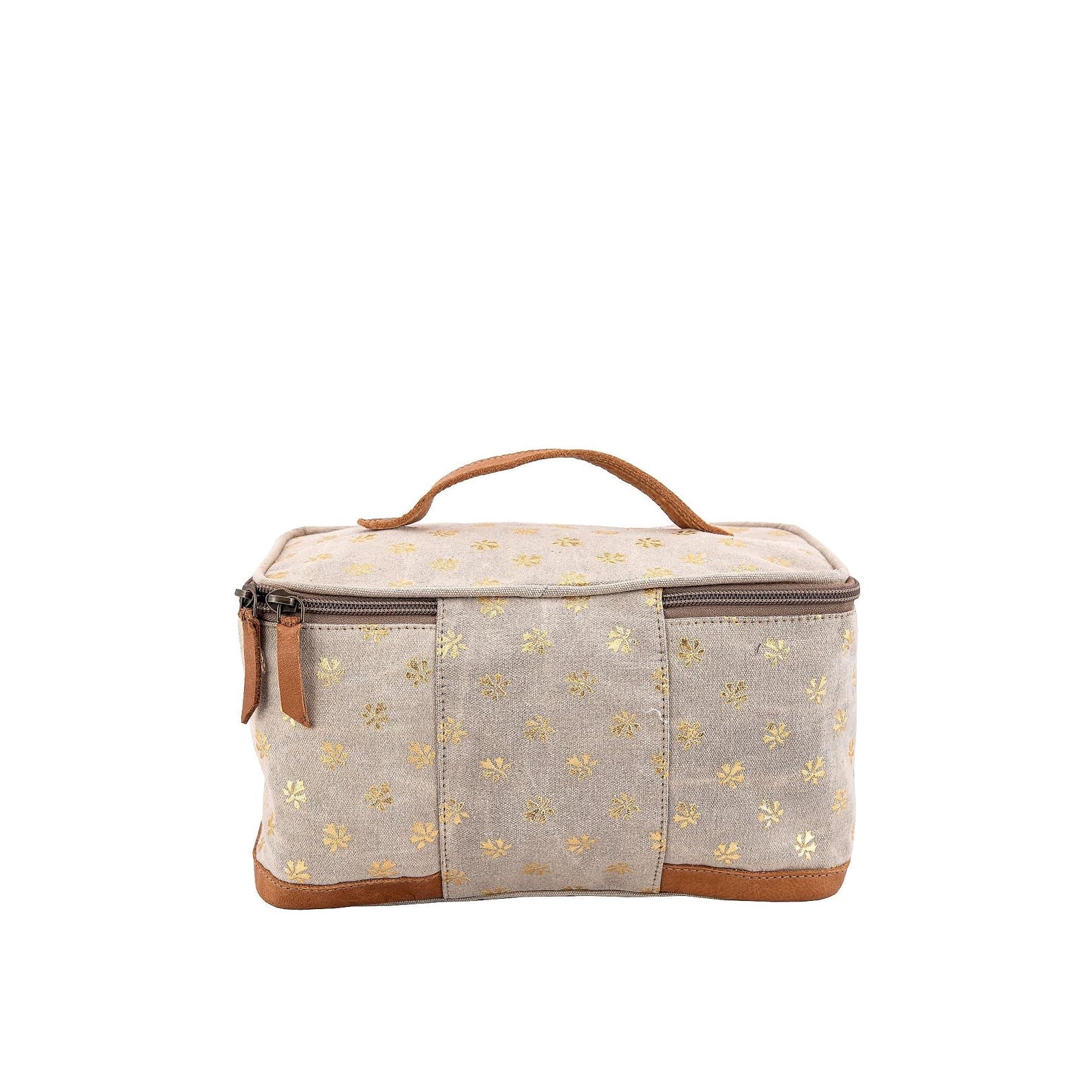 Canvas Toiletry and Cosmetic Bag