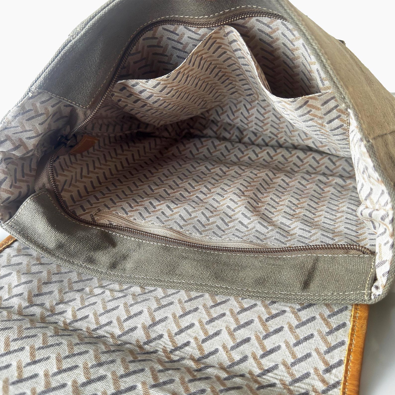 Wanderlust Crossbody Shoulder Bag with Leather Strap