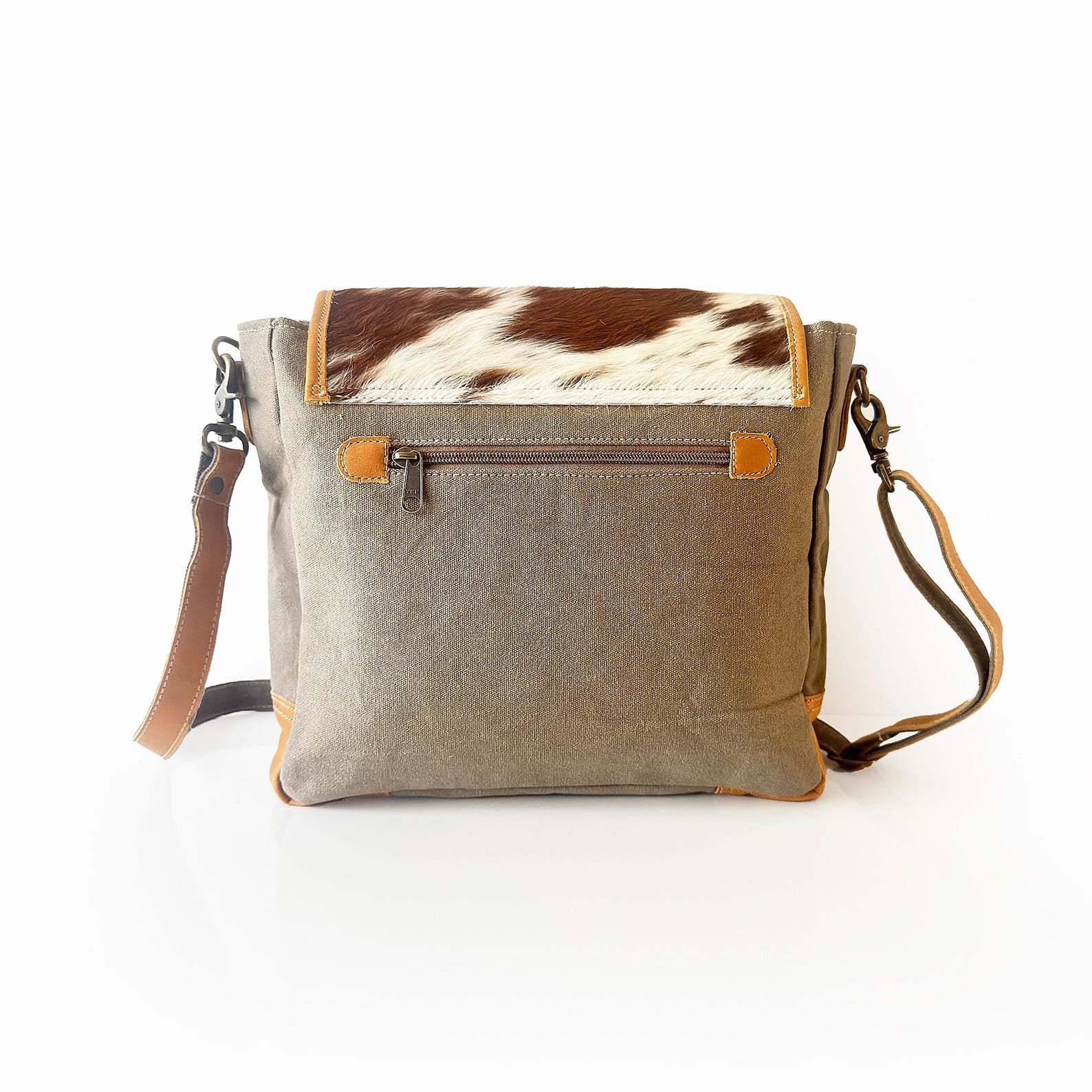 Wanderlust Crossbody Shoulder Bag with Leather Strap