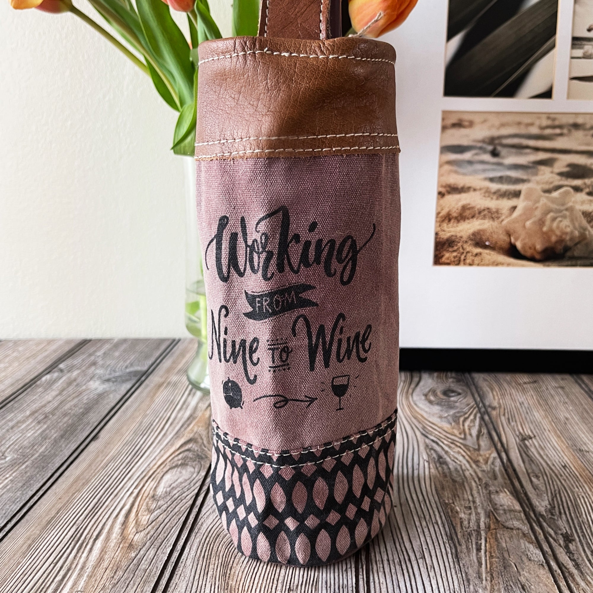 Daily Grind Wine Carrier Bag